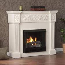 Gel Fuel Fireplace In Ivory Fa9279g