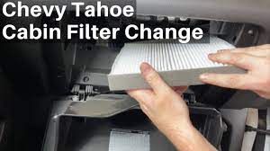 2015 - 2020 Chevy Tahoe Cabin Air Filter - How To Change Replace Remove  Location - Chevrolet - YouTube