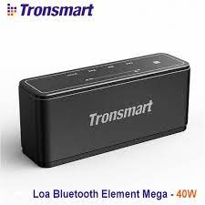 Loa Bluetooth 5.0 TRONSMART Element Mega Pro và Mega công suất 40W-60W, Pin  4-13 giờ tùy mức âm lượng mở - Bảo hành 12 tháng