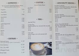 the living room cafe menu in seattle