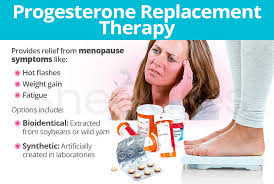 progesterone replacement therapy shecares