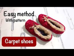 how to make carpet shoes by the ambari