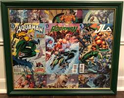 Aquaman Framed Comic Book Wall Art