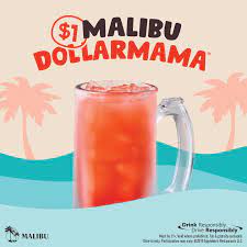 july drink of the month is the malibu