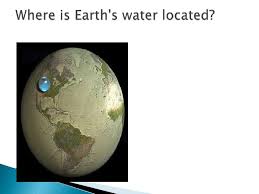 Where Is Earths Water Located