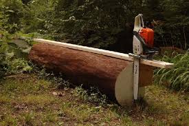 diy chainsaw sawmill harvest and