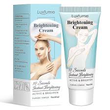 luxfume underarm skin cream to melanin