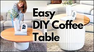 the best and easiest diy coffee table