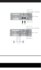 Subwoofer, speaker & amp wiring diagrams | kicker®. Kicker Ps And Psr Powered Substations Owners Manual Series 02