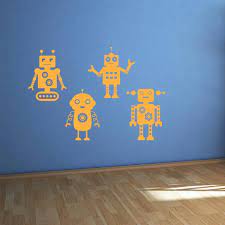 Robots Wall Decals Engineer Wall