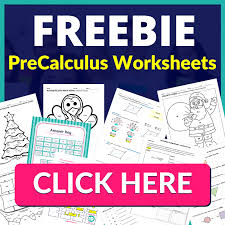 These worksheets allow young students to practice everything from counting and writing numbers to doing simple addition and subtraction. Precalculuscoach Com Resources For Pre Calculus Teachers