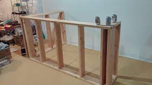 how to build a bar diy step by step
