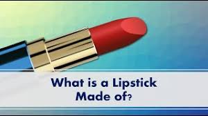 what is a lipstick made of