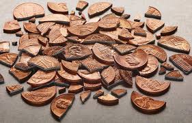 broken pennies license images