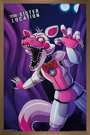 funtime foxy wall poster