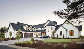10 different house designs and styles with their floor plans. 4 Bedroom Two Story European Home With First Class Amenities