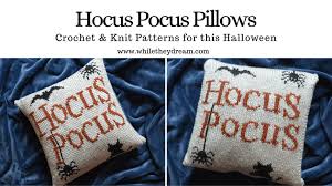 Hocus Pocus Pillows While They Dream
