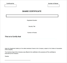 Certificate Templates Free Stock Certificate Template Pdf