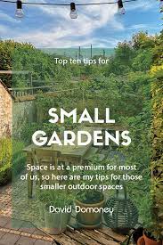 top 10 tips for small garden design