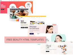 15 free beauty html templates