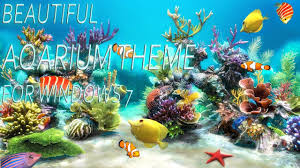 beautiful aquarium 3d screensaver for