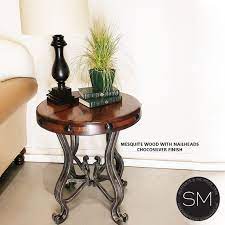 Modern Rustic Furniture Mesquite Side