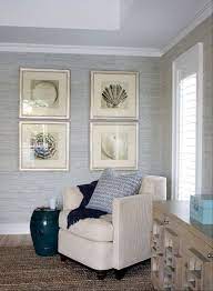 Interiors I Love Grasscloth Walls