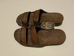 Pali Hawaii Sandals Ph405 2 Pairs Size 8 Dark Brown 48951084052 Ebay
