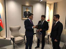 Tarım Kredi on Twitter: "@TarimKredi Genel Müdürü @fahrettinpoyraz, Genel  Müdür Yardımcısı Ahmet Bağcı ve Gübretaş Genel Müdürü İbrahim Yumaklı ile  birlikte Bakü'de SOCAR Yönetim Kurulu Başkanı Vagif Aliyev'i ziyaret etti.  Poyraz, Aliyev