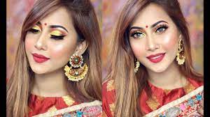pohela boishakh makeup tutorial 2019 l