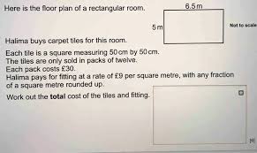floor plan of a rectangular room