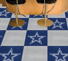 cowboys team carpet tiles 45 sq ft