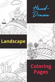 In coloringcrew.com find hundreds of coloring pages of landscapes and online coloring pages for free. Free Hand Drawn Landscape Coloring Pages Educational Freebies