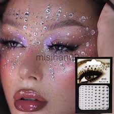 makeup 3d y crystal eyes glitter