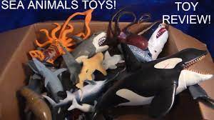 toy sea s sharks whales squids