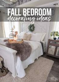 easy fall bedroom decorating ideas