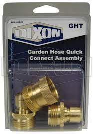 garden hose quick connect assembly