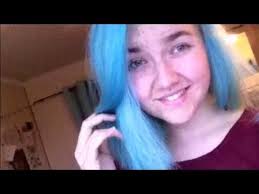 Hair dying is fun if you have the time and make an effort to do it properly! First Time Dying Hair With Crazy Color Bubblegum Blue Youtube