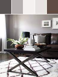 best living room gray walls dark floors
