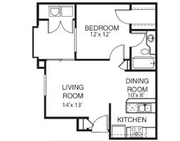 1 2 bedroom apartments in