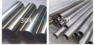 how to distinguish 201 and 304 steel