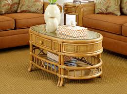 Aruba Rattan And Wicker Coffee Table By