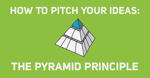 how to use the pyramid principle to