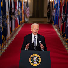 biden tells nation there is hope after