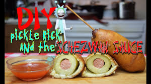 and morty pickle rick schezwan sauce