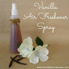 vanilla air freshener spray