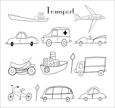 Tổng hợp các mẫu tranh tô màu phương tiện giao thông dành cho bé