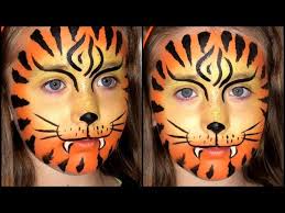 tiger face paint tiger face painting
