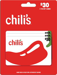 chili s 10 gift card 3 pack chili s
