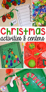 Christmas Activities And Centers For Preschool And